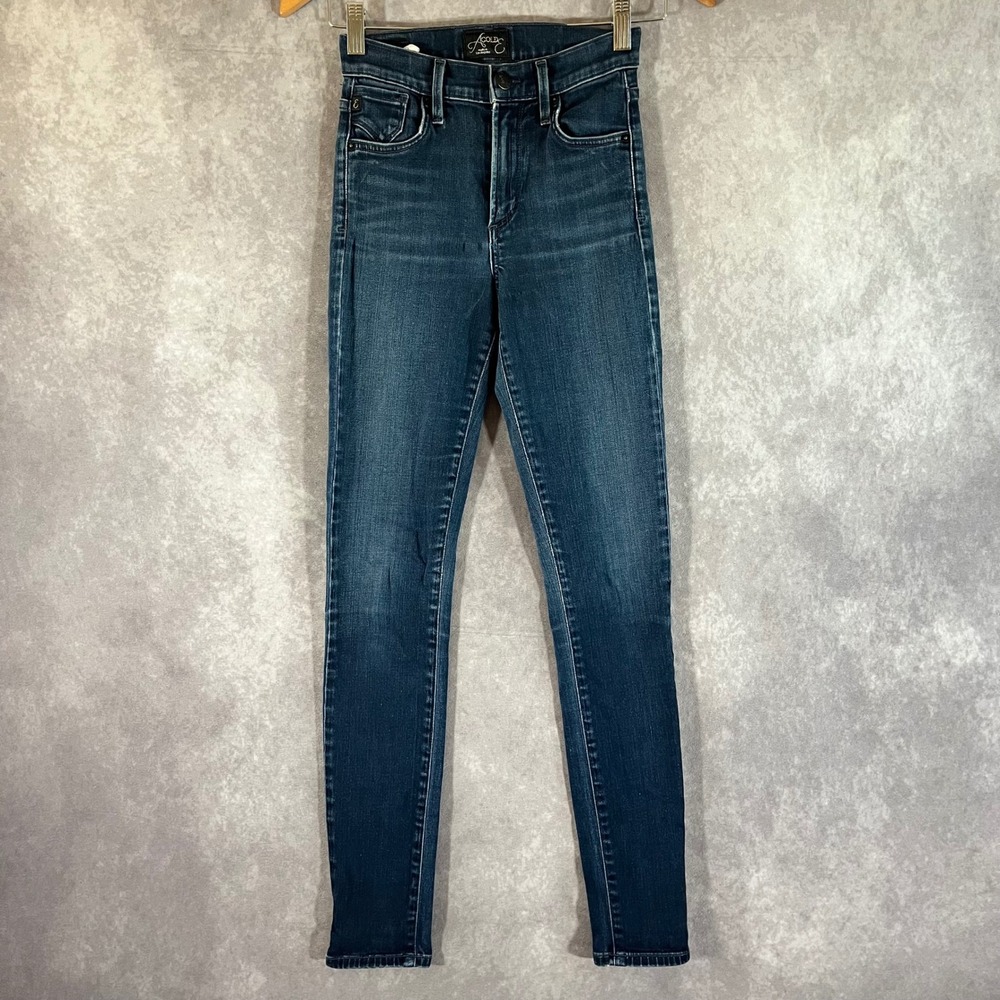 Agolde Sophie Skinny Jeans Women‎ 24 Dark Wash High Rise A003-2008